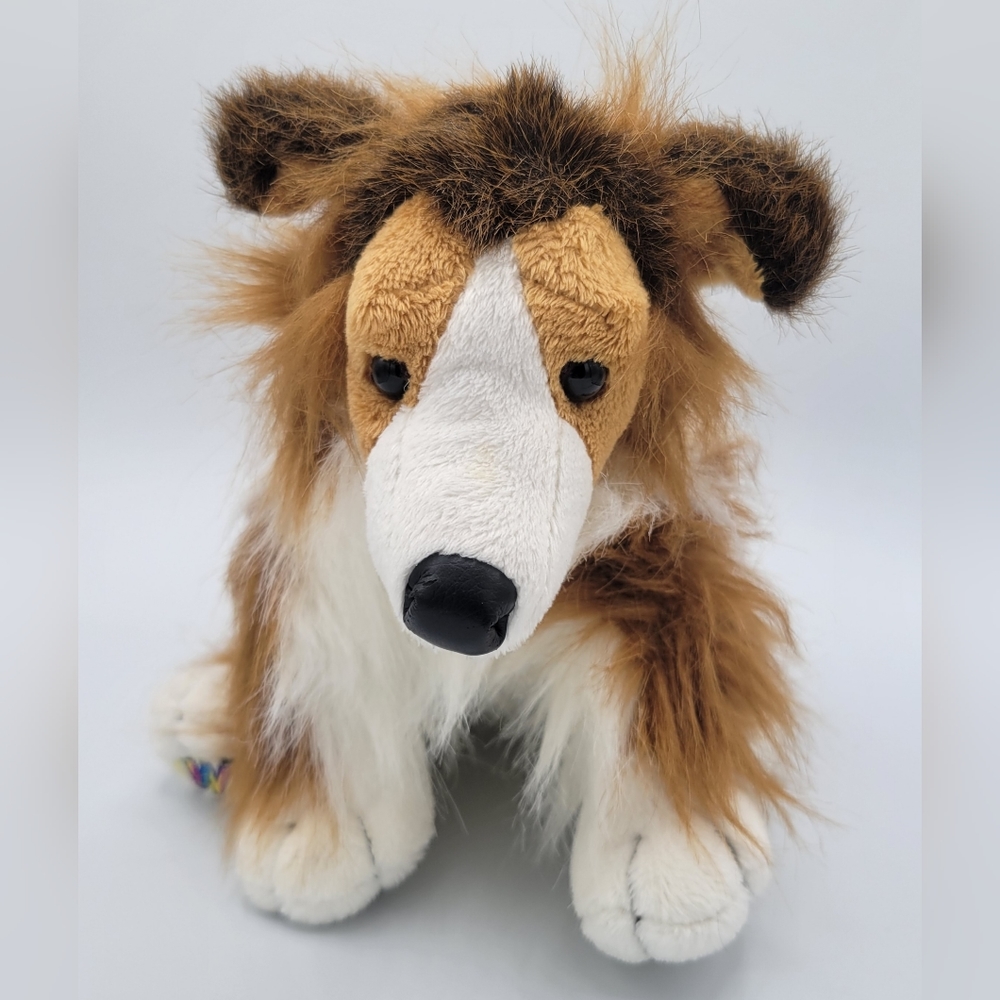 Webkinz Collie Plush GUC Dog Ganz